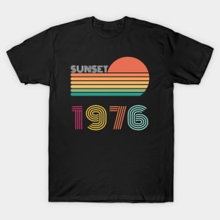 Sunset Retro Vintage 1976 T-Shirt